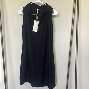 Sleeveless Golf Collared Dress